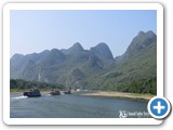 14 Navegando por Rio Li Xinping hacia Yangshou - Guilin, China.