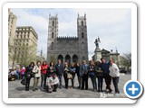 01 Basílica Notre-Dame en Plaza de armas - Montreal,Canadá.