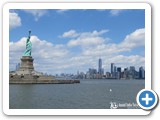 08 Vista de la Estatua de la Libertad y Manhattan - Nueva York, Estados Unidos.