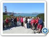 25 Vista al puente Golden Gate desde Fort Point - San Francisco, Estados Unidos.